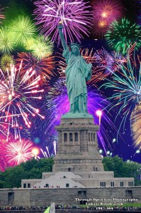 statue of liberty 4th july